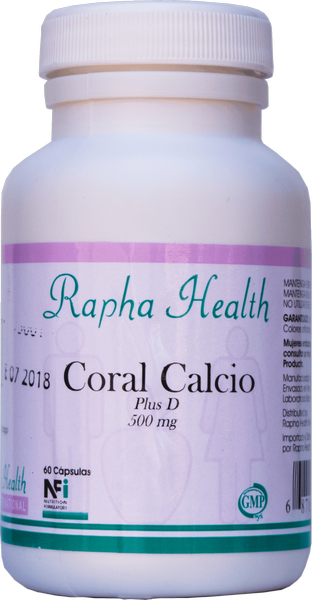 Coral Calcio PlusD 500 mg x 60