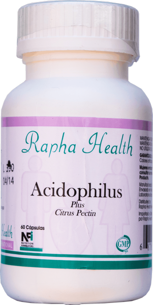 Acidophilus Plus Pectina x 60 cápsulas.