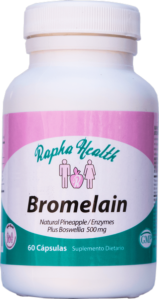 Bromelain Plus Boswellia 500 mg x 60