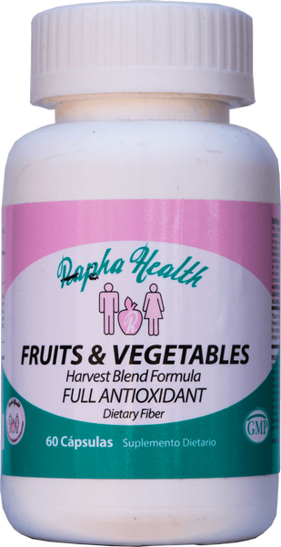 Frutas & Vegetales Formula x 60 cápsulas